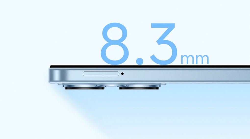 Xiaomi Redmi 13x 8GB/128GB - Thiết kế mỏng