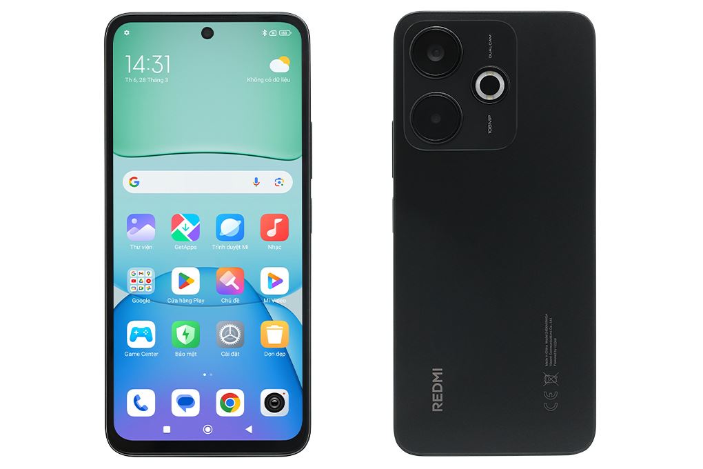 Điện thoại Xiaomi Redmi 13x 6GB/128GB Màu Đen
