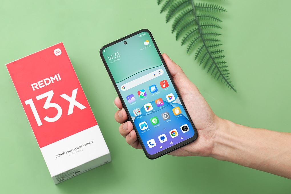 Điện thoại Xiaomi Redmi 13x 6GB/128GB Màu Đen