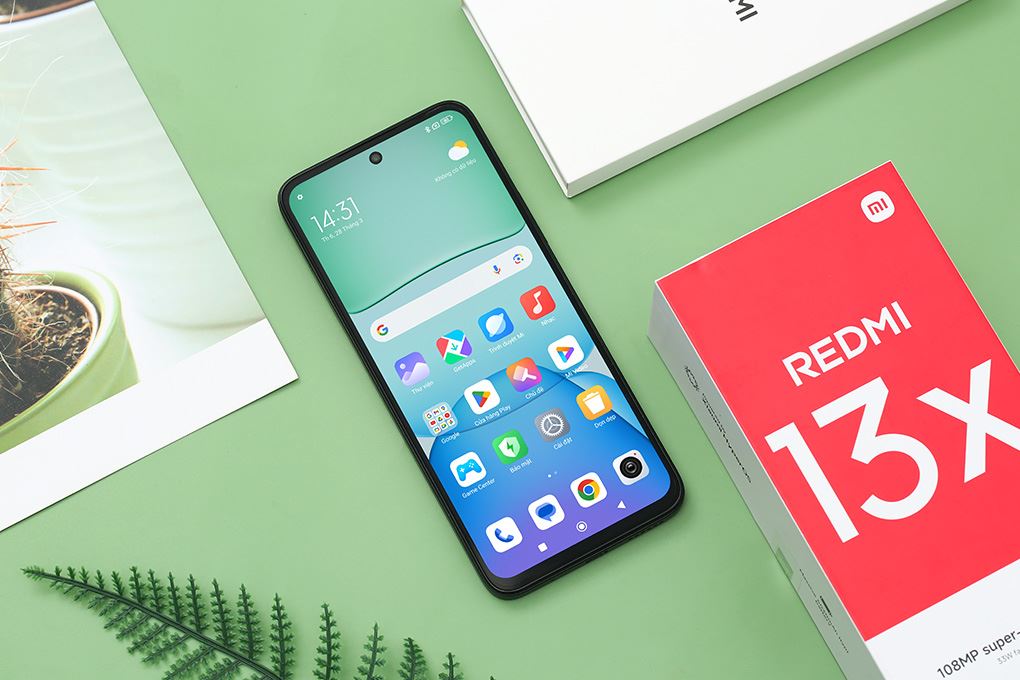 Điện thoại Xiaomi Redmi 13x 6GB/128GB Màu Đen