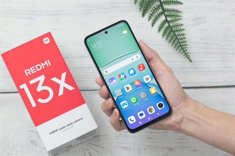 Điện thoại Xiaomi Redmi 13x 6GB/128GB Màu Xanh Dương