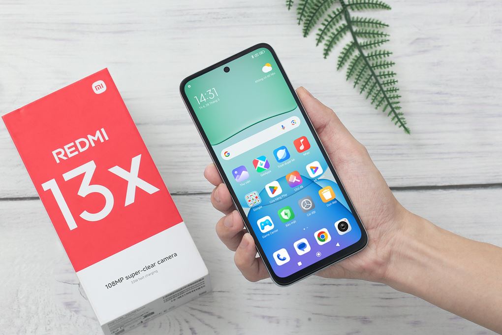 Điện thoại Xiaomi Redmi 13x 6GB/128GB Màu Xanh Dương