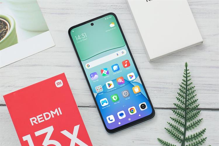 Điện thoại Xiaomi Redmi 13x 6GB/128GB Màu Xanh Dương