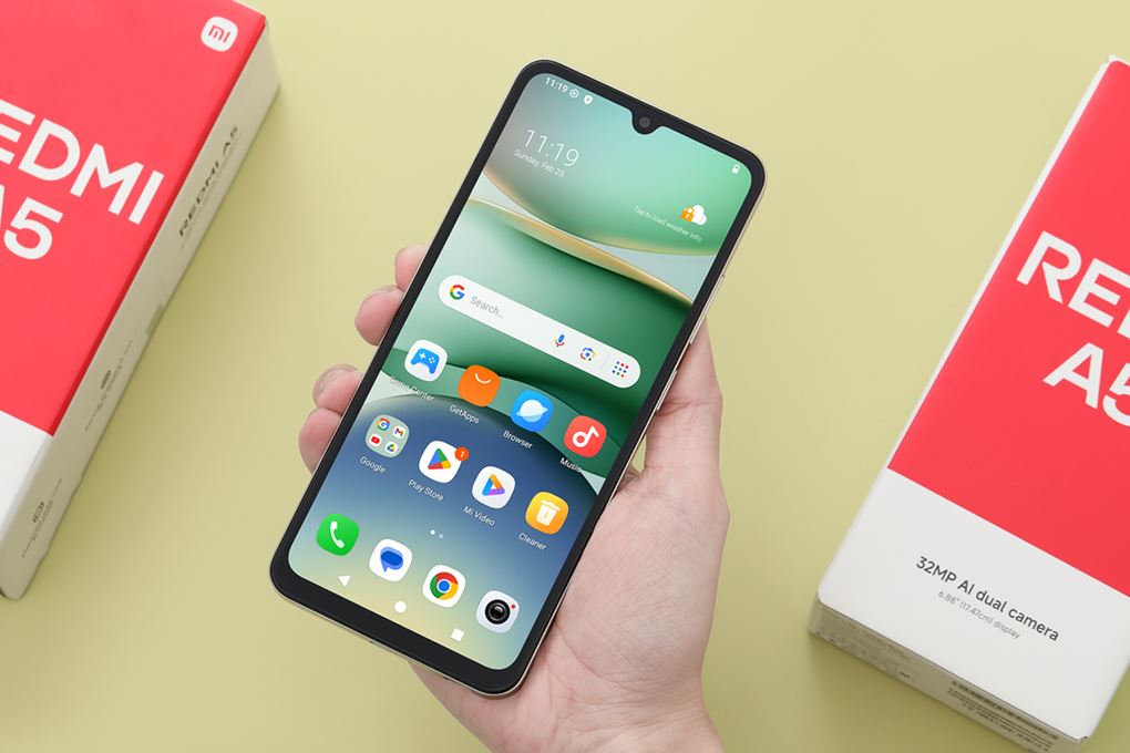 Điện thoại Xiaomi Redmi A5 3GB/64GB Vàng - 11