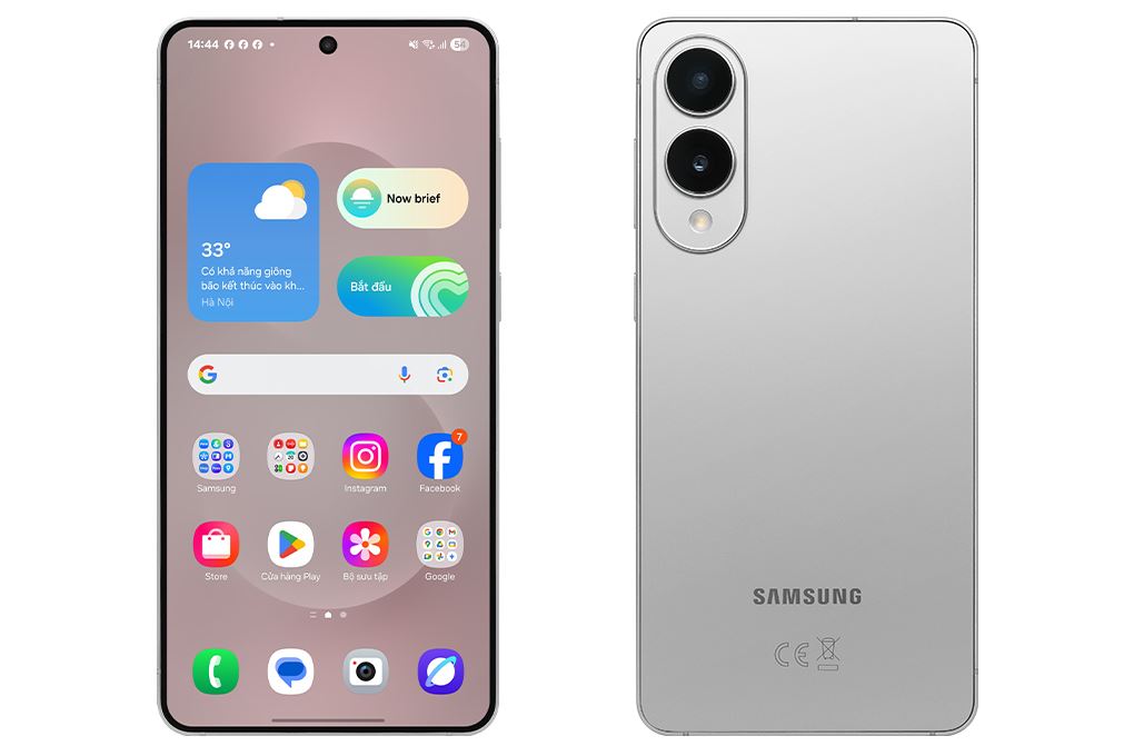 Điện thoại Samsung Galaxy S25 Edge 5G 12GB/512GB Màu Bạc