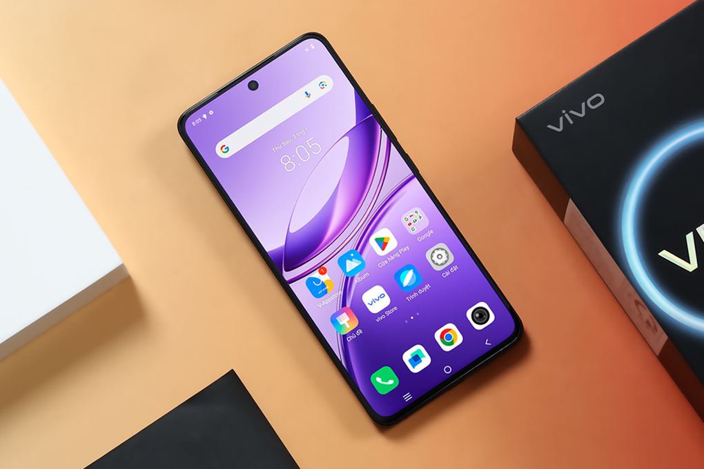 Điện thoại vivo V50 Lite 5G 8GB/256GB Màu Đen