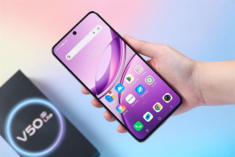 Điện thoại vivo V50 Lite 5G 8GB/256GB Màu Tím