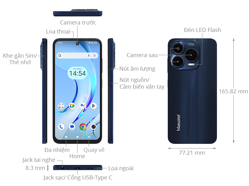 Masstel S9 6GB/256GB