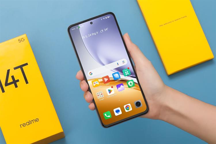 Điện thoại realme 14T 5G 12GB/256GB Màu Tím