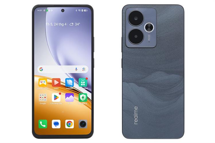 Điện thoại realme 14T 5G 8GB/256GB Màu Đen