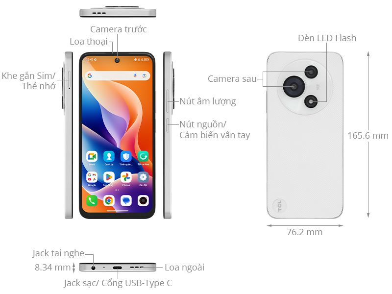 TCL 605 4GB/128GB