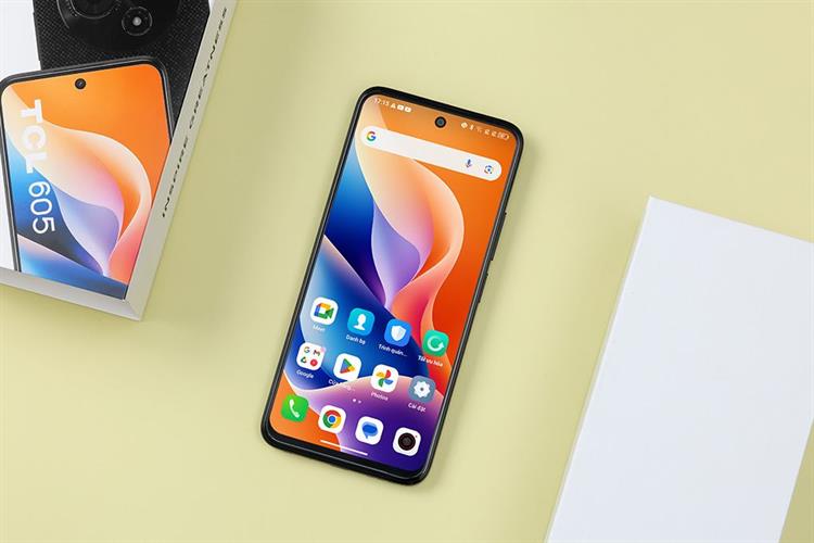 Điện thoại TCL 605 4GB/128GB Màu Đen