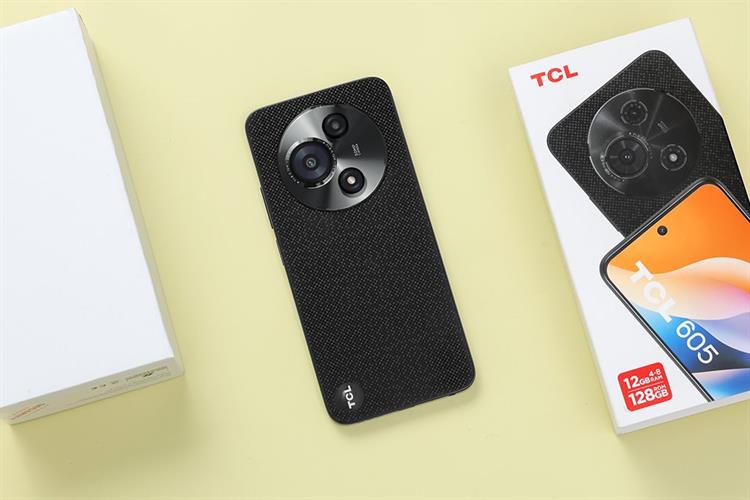 Điện thoại TCL 605 4GB/128GB Màu Đen