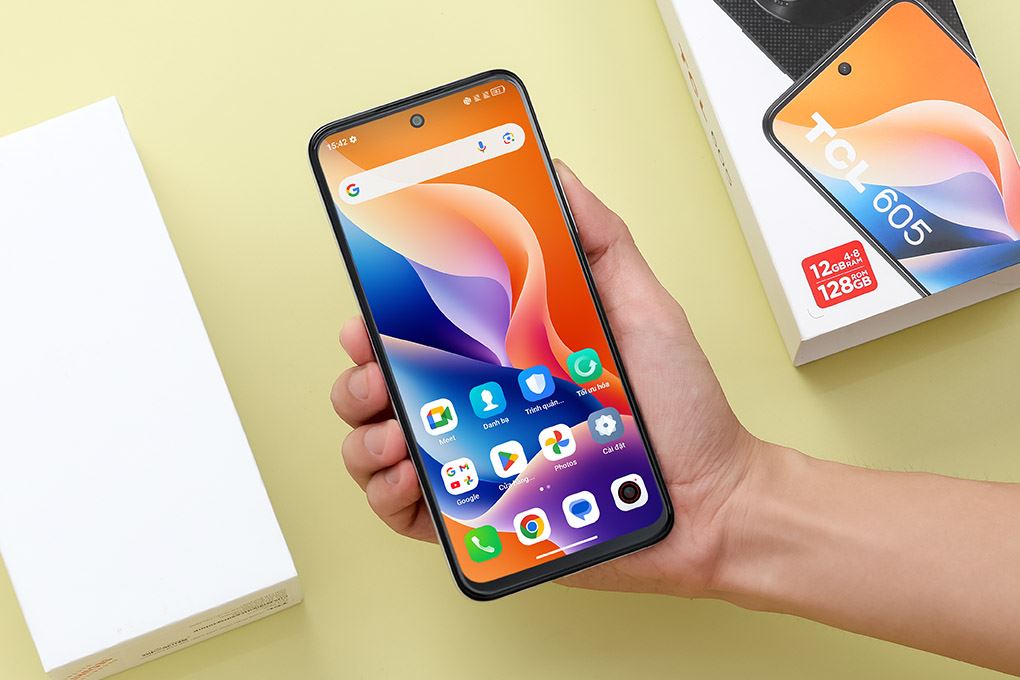 Điện thoại TCL 605 4GB/128GB Trắng - 11