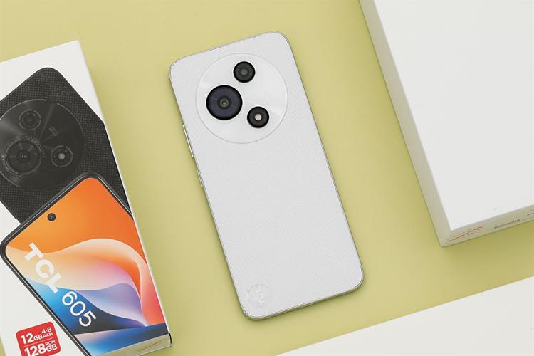 Điện thoại TCL 605 4GB/128GB Màu Trắng