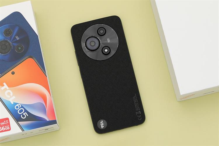 Điện thoại TCL 605 8GB/256GB Màu Đen