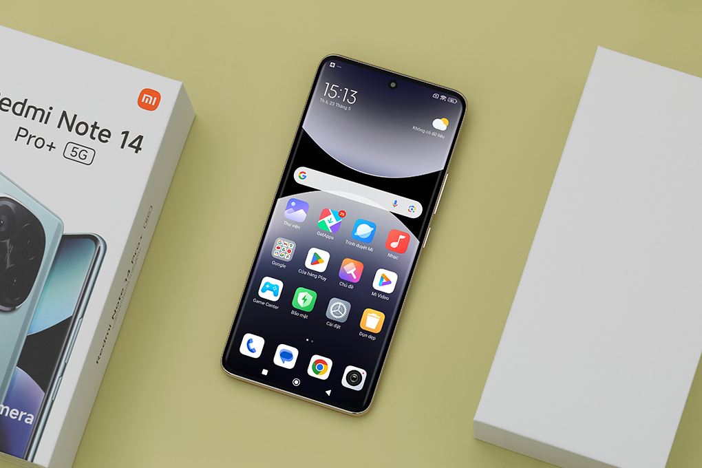 Điện thoại Xiaomi Redmi Note 14 Pro+ 5G 12GB/512GB Màu Vàng