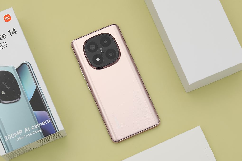 Điện thoại Xiaomi Redmi Note 14 Pro+ 5G 12GB/512GB Màu Vàng