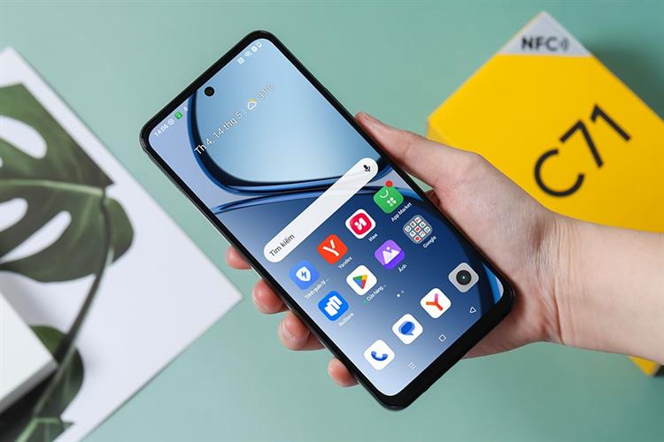 Điện thoại realme C71 4GB/128GB Màu Đen