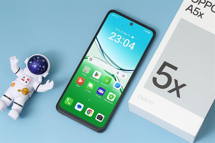 Điện thoại OPPO A5x 4GB/128GB Màu Xanh Nước Biển