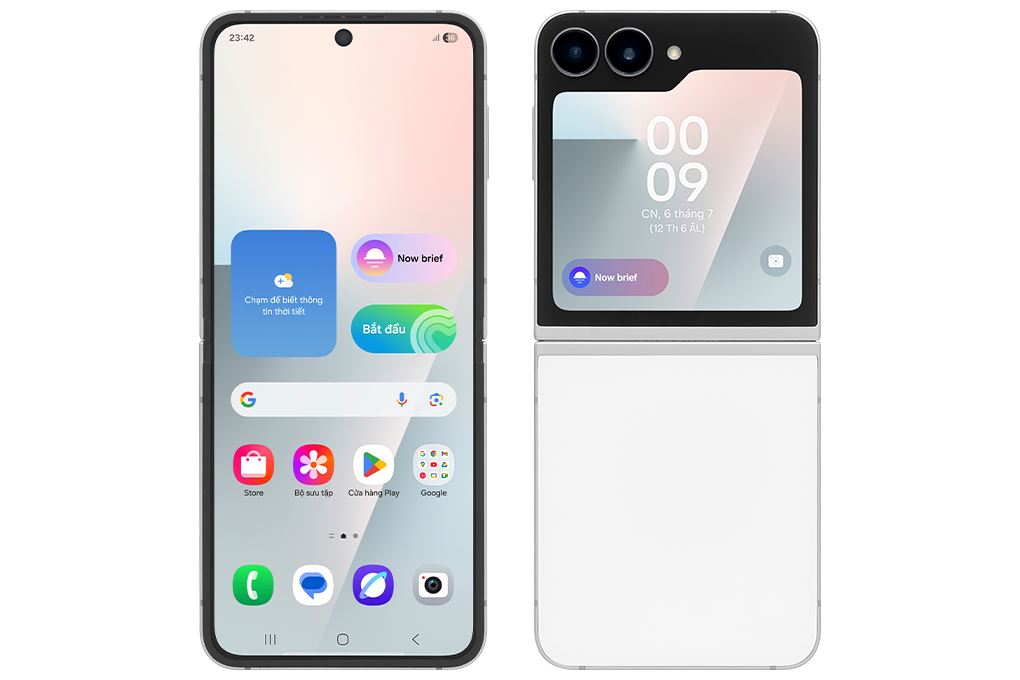 Điện thoại Samsung Galaxy Z Flip7 FE 5G 8GB/128GB Màu Trắng