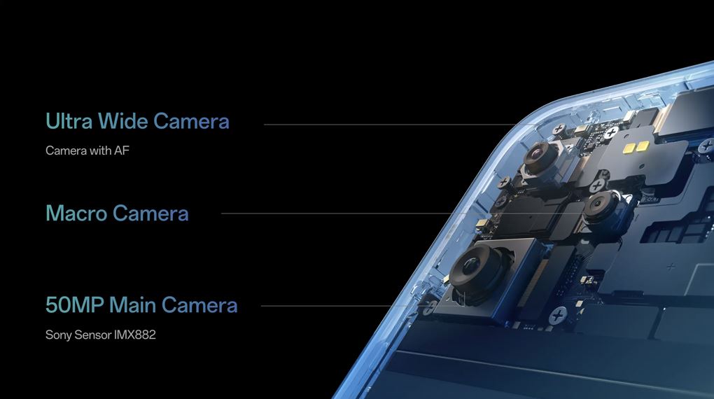 OPPO Reno14 F 5G 8GB/256GB Xanh dương/Xanh lá - Camera