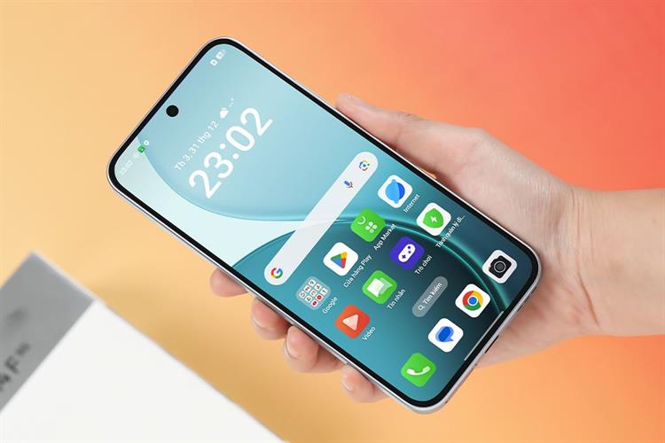 Điện thoại OPPO Reno14 F 5G 8GB/256GB Xanh dương/Xanh lá Màu Xanh Dương