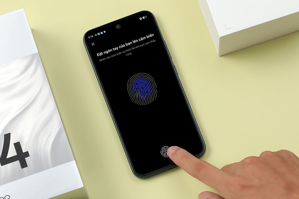 Điện thoại OPPO Reno14 F 5G 8GB/256GB Xanh dương/Xanh lá Màu Xanh lá