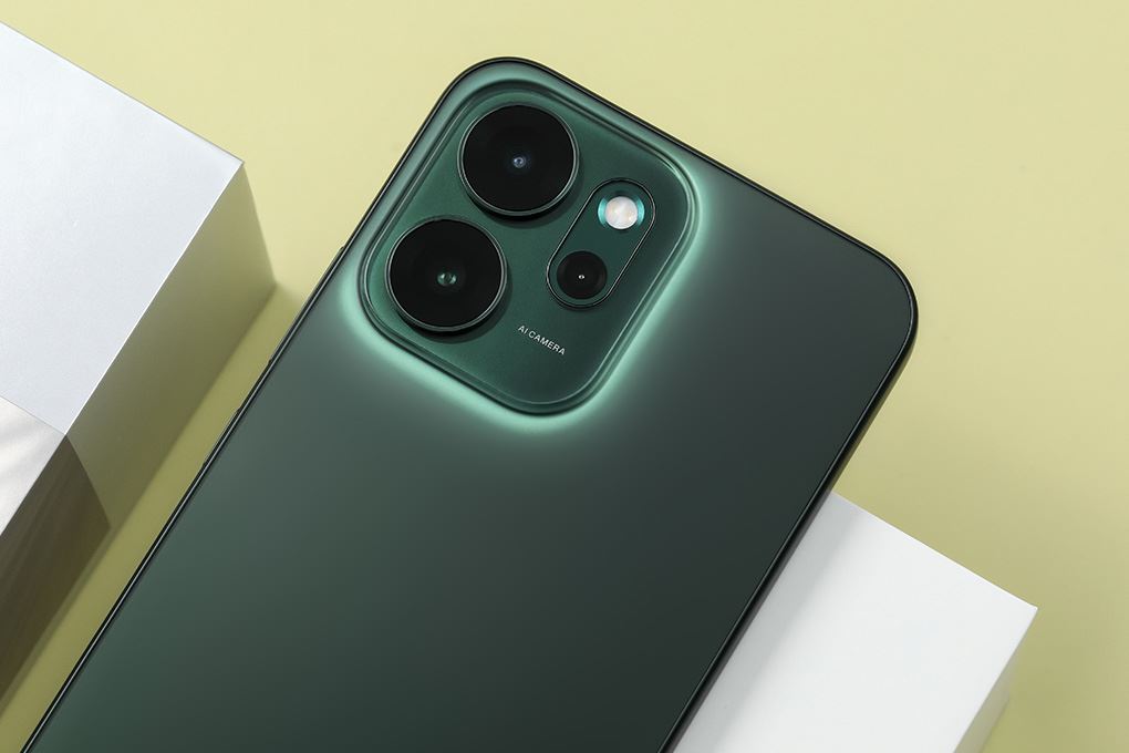 Điện thoại OPPO Reno14 F 5G 8GB/256GB Xanh dương/Xanh lá Màu Xanh lá