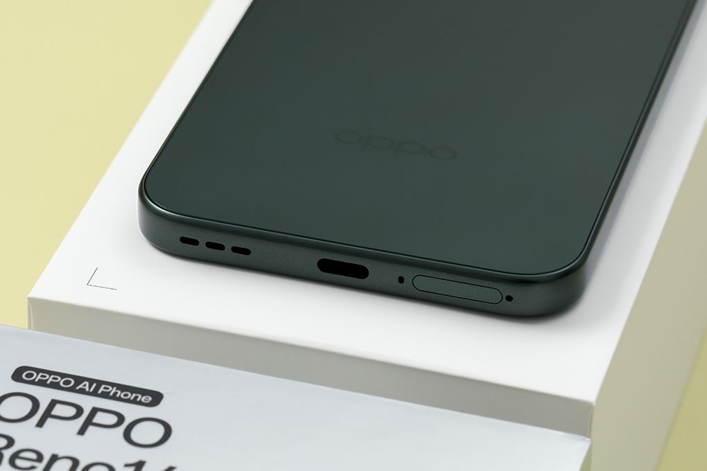 Điện thoại OPPO Reno14 F 5G 12GB/256GB Màu Xanh lá