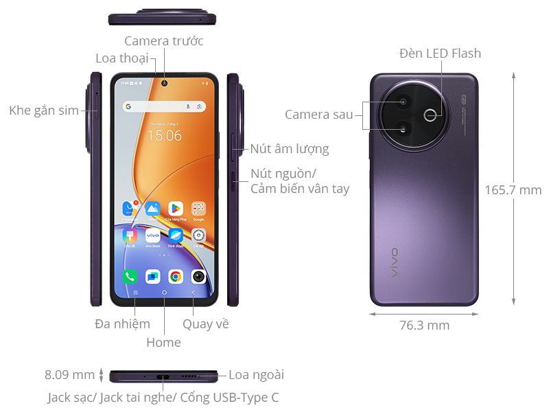 vivo Y39 5G 8GB/256GB