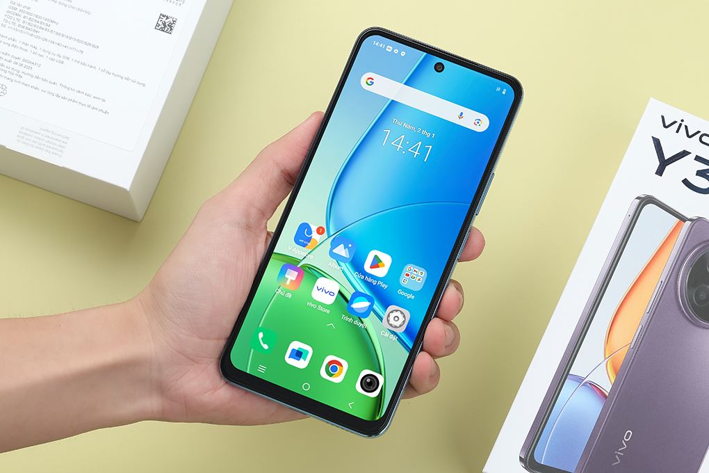 Điện thoại vivo Y39 5G 8GB/256GB Màu Xanh Dương