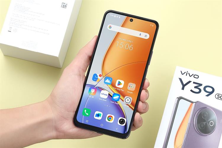 Điện thoại vivo Y39 5G 8GB/256GB Màu Tím