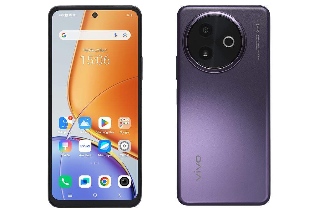 Điện thoại vivo Y39 5G 8GB/128GB Màu Tím
