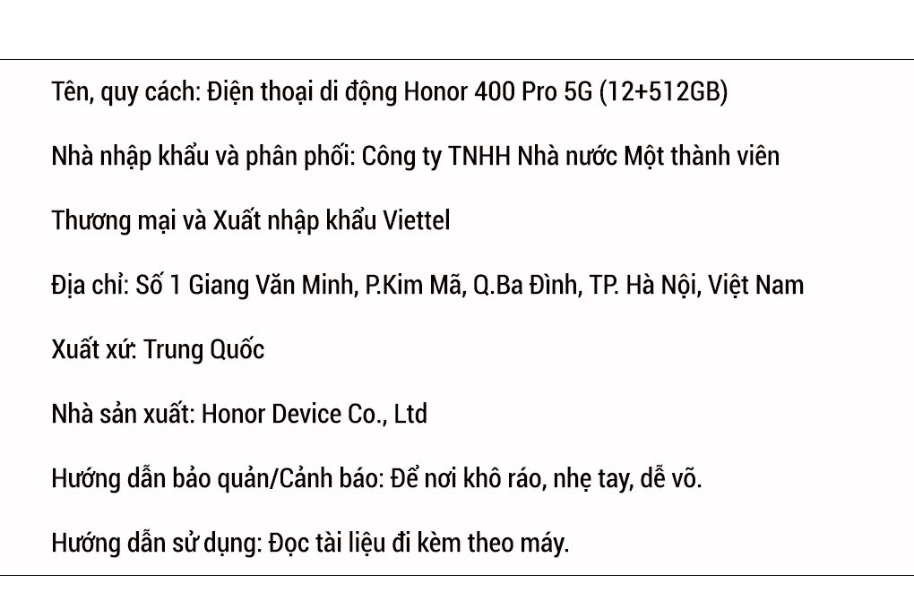 Điện thoại HONOR 400 Pro 5G 12GB/512GB Màu Xám