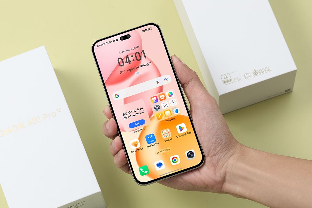 Điện thoại HONOR 400 Pro 5G 12GB/512GB Màu Xám