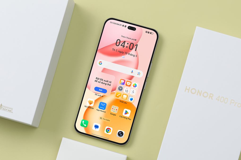 Điện thoại HONOR 400 Pro 5G 12GB/512GB Màu Xám