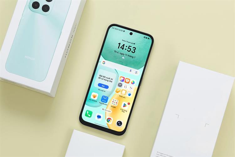 Điện thoại HONOR X6c 6GB/256GB Màu Trắng