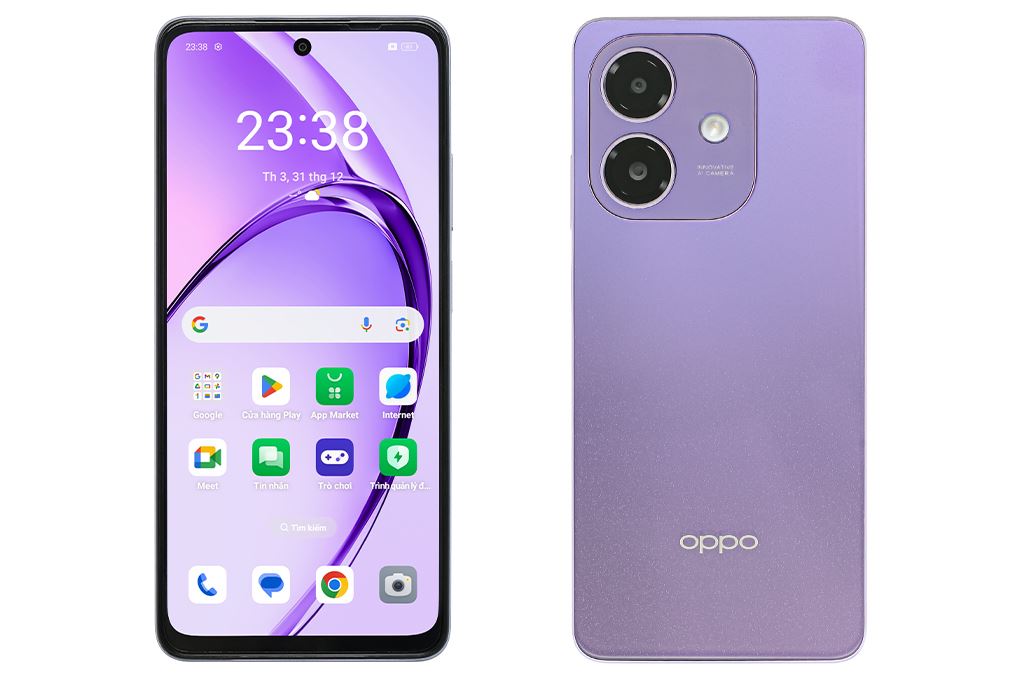 Điện thoại OPPO A5i 4GB/128GB Màu Tím