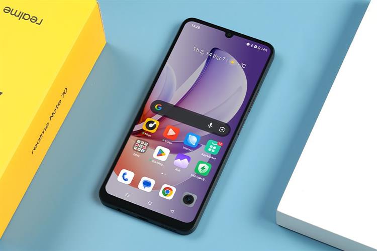 Điện thoại realme Note 70 4GB/128GB Màu Đen