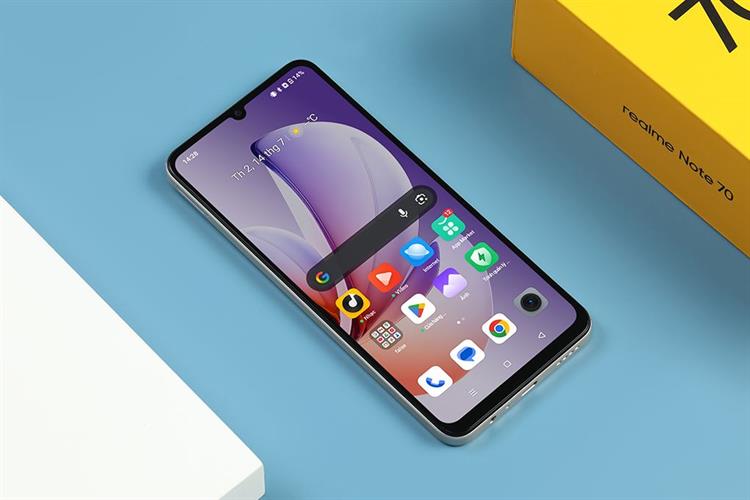 Điện thoại realme Note 70 4GB/128GB Màu Vàng