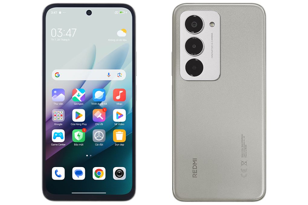 Điện thoại Xiaomi Redmi 15 8GB/128GB Màu Xám