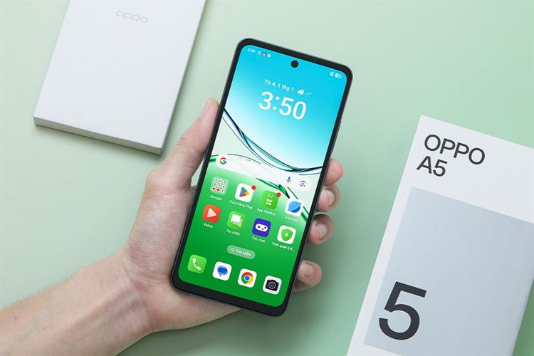 Điện thoại OPPO A5 6GB/128GB Màu Xanh lá