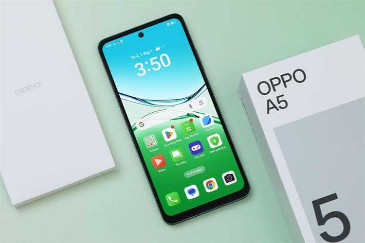 Điện thoại OPPO A5 6GB/128GB Màu Xanh lá