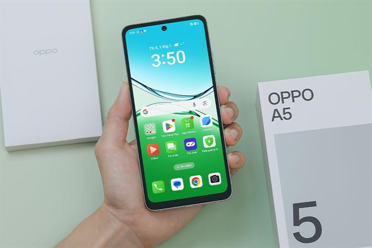 Điện thoại OPPO A5 8GB/128GB Màu Trắng