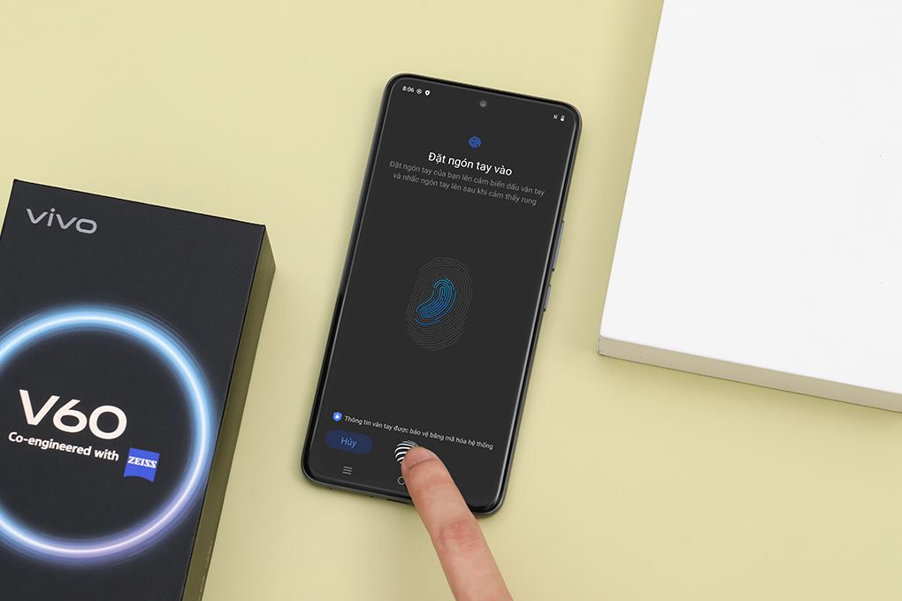 Điện thoại vivo V60 5G 12GB/256GB Màu Xám