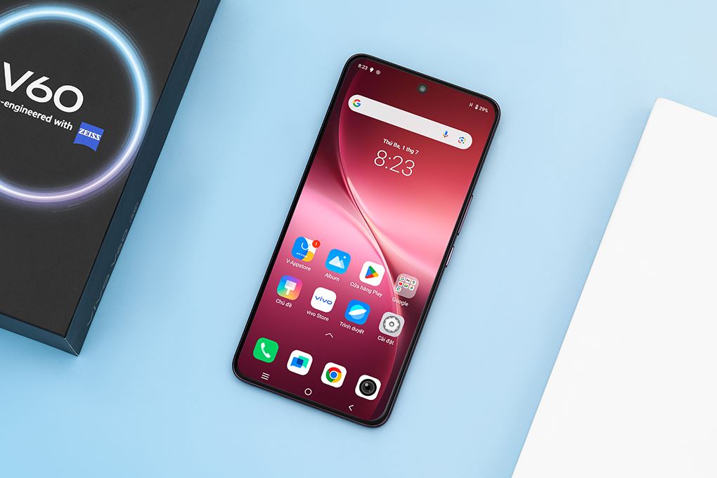 Điện thoại vivo V60 5G 12GB/512GB Màu Tím