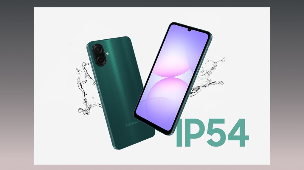 Samsung Galaxy A07 6GB/128GB - Hỗ trợ chuẩn IP54