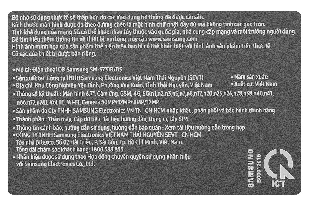 Điện thoại Samsung Galaxy S25 FE 5G 8GB/512GB Màu Xanh dương nhạt