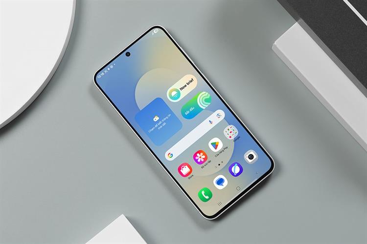 Điện thoại Samsung Galaxy S25 FE 5G 8GB/512GB Đen/Xanh Nhạt Màu Xanh dương nhạt